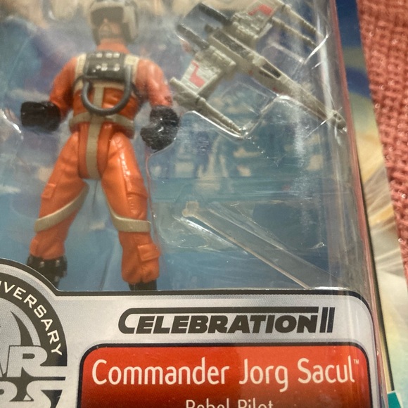 Hasbro Star Wars Commander Jorg Sacul Action Figure - Orange